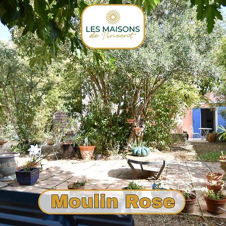 Moulin Rose, Parking - Jardin Apartment Arles Exterior foto